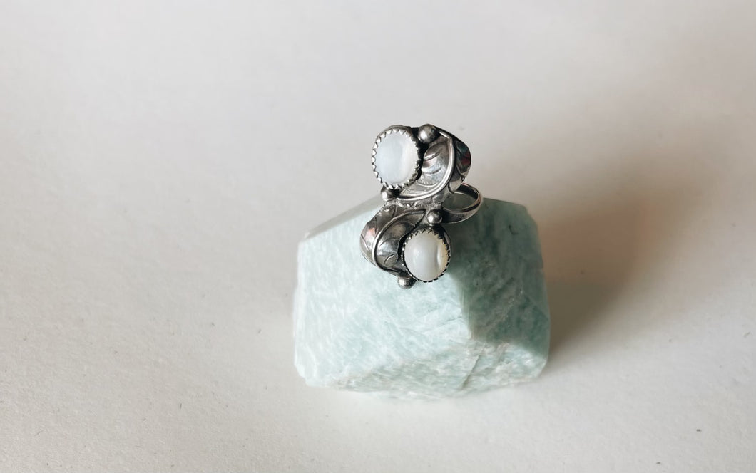 Vintage mother 2025 of pearl ring