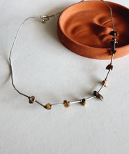 Load image into Gallery viewer, The Ava | Vintage Tigers Eye Sterling Silver Necklace

