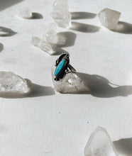 Load image into Gallery viewer, The Peggy Jo | Vintage Turquoise Sterling Silver Ring
